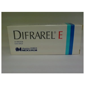 Difrarel E x 24 drajeuri